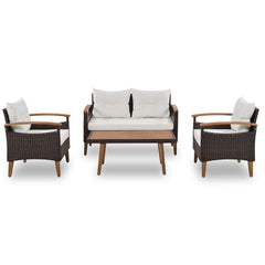4 Piece Garden Furniture, Patio Seating Set