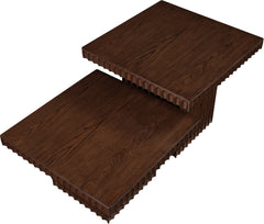 Spencer - Oak Veneer 2 Piece Coffee Table