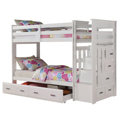 Allentown - Bunk Bed w/Storage Ladder & Trundle