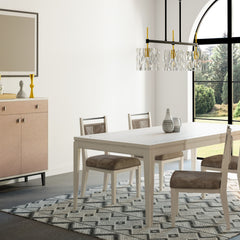 Expandable Dining Table - Vanilla White