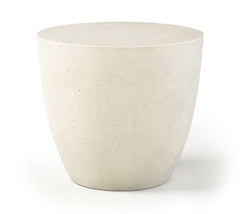 Reggio - Concrete Indoor / Outdoor End Table - Cream