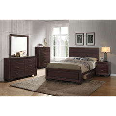 Oatfield - 5 Piece California King Bedroom Set - Brown