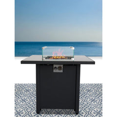 Cozy Design Powder Coated Fire Pit With Lid
