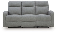 Gauntlet - Reclining Sofa - Sterling
