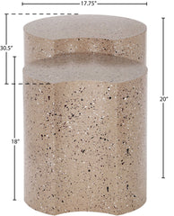 Dimple - Modular End Table - Terazzo Finish