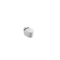 Smart Toilet With Bidet Seat Built In, Auto Open / Close Seat, Foot Sensor, LED Display - White