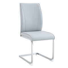 Luxury Simple Arch Chair, High Resilience With Metal Legs