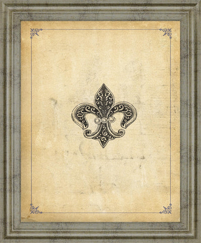 Ornate Crest - 28" x 34" Framed Wall Art