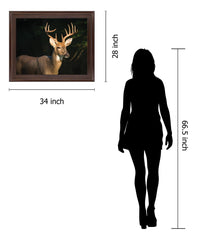 Forest Sentinel - 28" x 34" Framed Wall Art