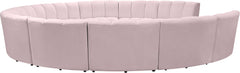 Infinity - 11 Piece Velvet Modular Sectional
