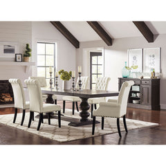 Vallerie - Dining Set With Trestle Table