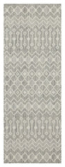 Sunshine - 5'3" X 7'3" Indoor & Outdoor Area Rug Polypropylene - Silver