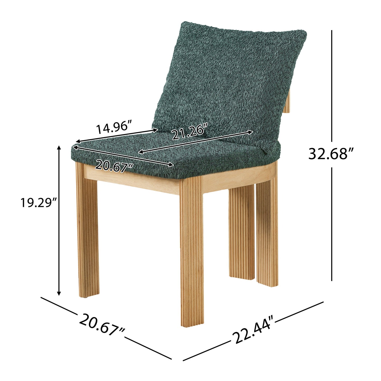 Indoor Dining Chair (Set of 2)