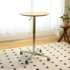 Movable, Adjustable 360 Swivel, Counter Bar Height Table