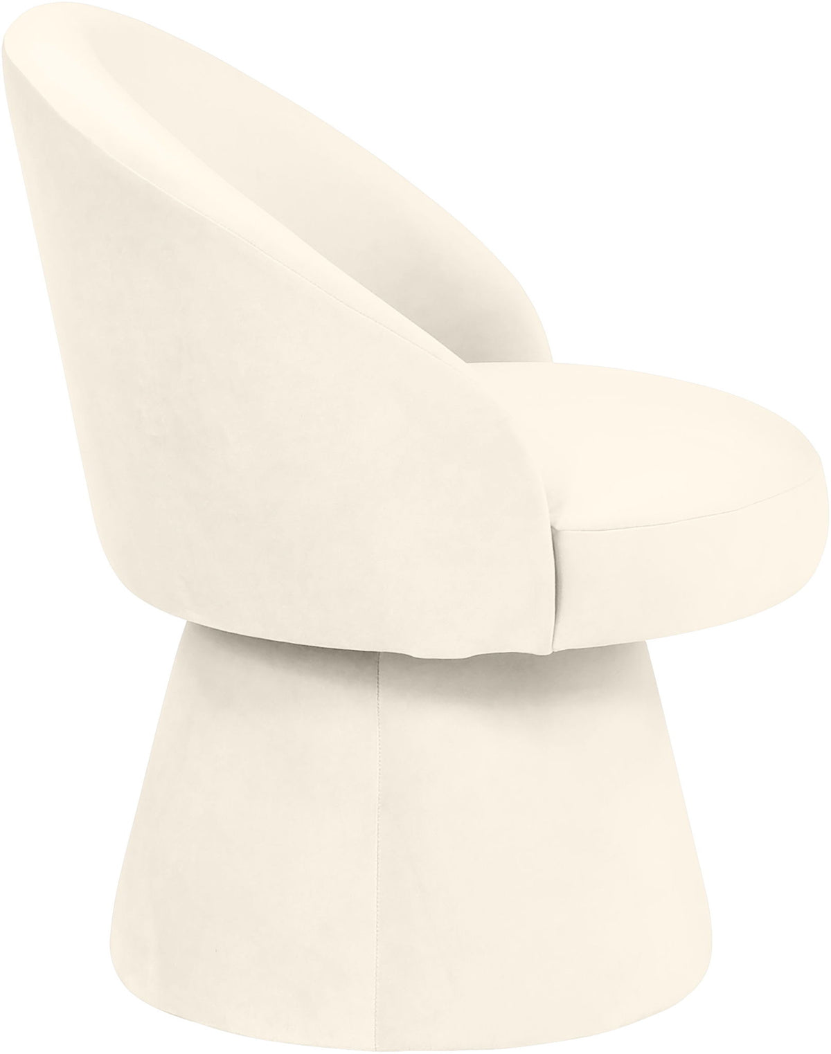 Selene - Upholstered Swivel Dining Chair