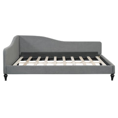 Modern L Shaped Linen Daybed With Legs