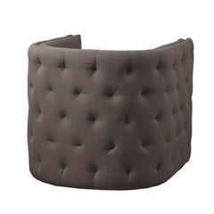 Capstone - Swivel Barrel Chair With Nailhead Accents And Button Tufting