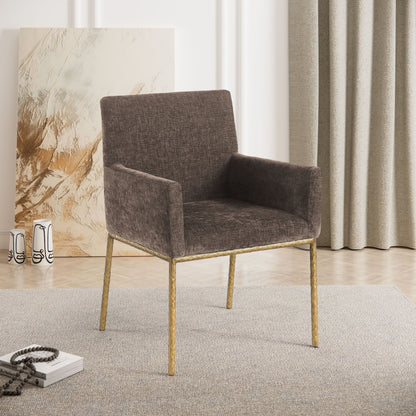 Reeves - Dining Chair With Gold Legs (Set of 2)