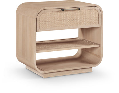 Windsor - Rubberwood Night Stand - Natural