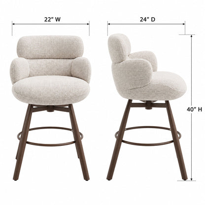 Jena - Bar Chair With Swivel