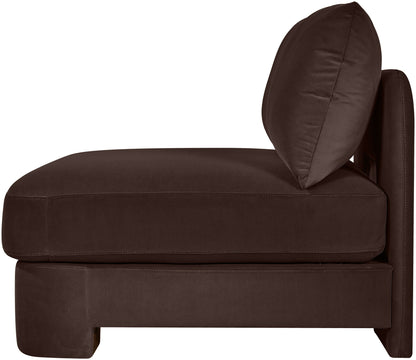 Hammond - Velvet Performance Fabric Upholstered Armless Chair