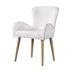 Adalynn - Side Chair (Set of 2) - Beige Boucle & Oak