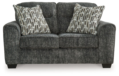 Lonoke - Loveseat - Gunmetal