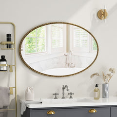 Art Oval Retro Mirror, Wall Hanging