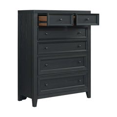 6 Drawer Chest With Knobs And Smooth Slides