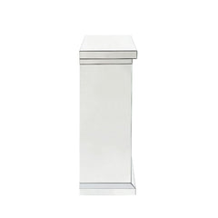 Noralie - Fireplace - Mirrored & Faux Diamonds - 40"