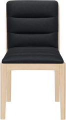 Ellis - Vegan Leather Upholstered Dining Chair (Set of 2) - Natural Base