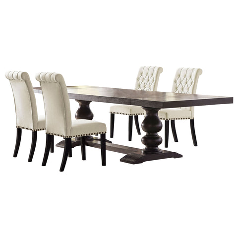 Vallerie - Dining Set With Trestle Table