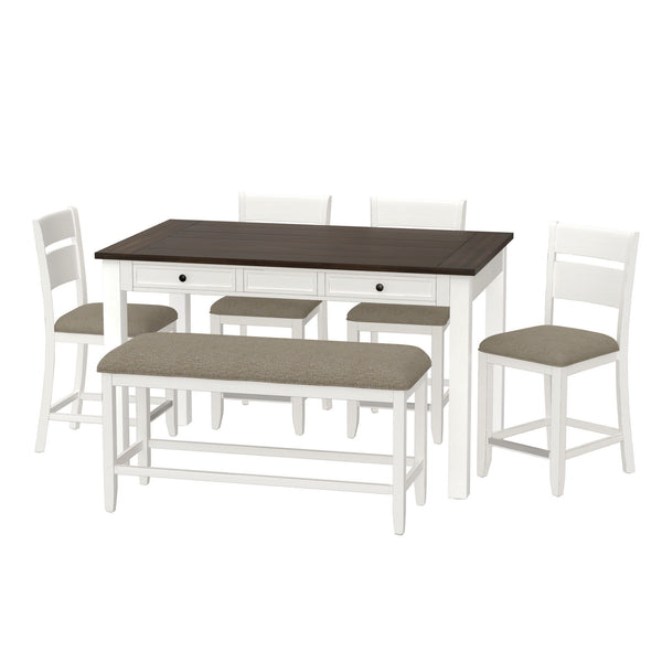 6 Piece Gathering Dining Set