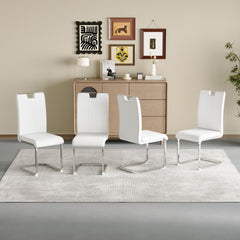 Bow Shaped Chairs, Ergonomic Design, Non Slip Base