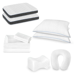 Comfort Care - 14" Euro Top Hybrid Mattress With Plush Comfort And Premium Bedding Pack