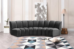 Infinity - 3 Piece Velvet Modular Sectional