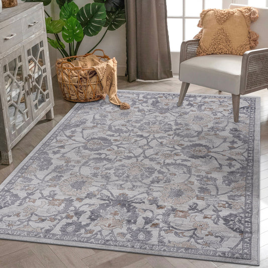 Marfi - 5' X 7' Oriental Area Rug - Sand
