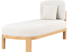 Maybourne - Chaise / Bench With Natural Frame