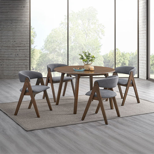Keiki - Round Dining Table - Walnut