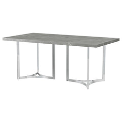 Savona - Rectangular Dining Table - Gray
