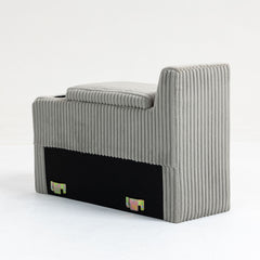 Modular Sofa Coffee Table With Storage Function, Cupholders, USB Ports