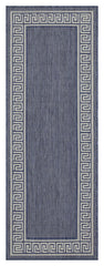 Sunshine - 5'3" X 7'3" Polypropylene Indoor, Outdoor Area Rug - Blue