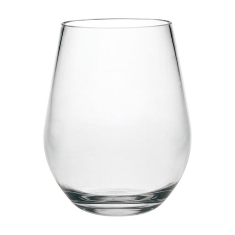 Halo - Oval Hi Ball Tritan Plastic Drinking Glasses, Bpa Free, 20Oz (Set of 4) - Clear