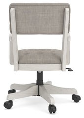 Robbinsdale - Antique White - Home Office Desk Chair