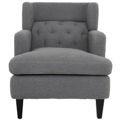 Upholstered Accent Chair Tufted Armchair For Living Room And Bedroom