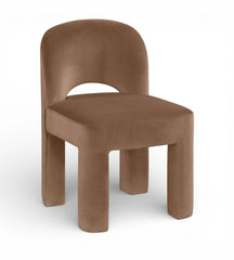 Celine - Velvet Performance Fabric Upholstered Dining Chair (Set of 2)