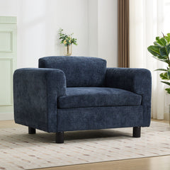 Modern Oversized Armchair Comfy Accent Chair Single Sofa For Living Room