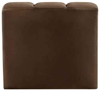 Arc - Velvet Curved Corner Chair