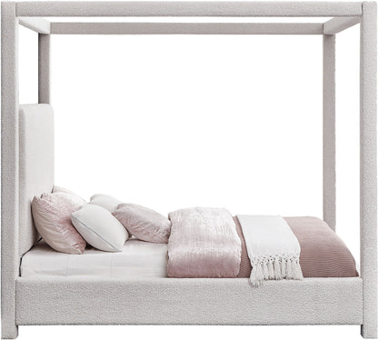 Eden - Boucle Fabric Upholstered Bed