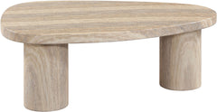 Teramo - Traverine Concrete Indoor/Outdoor Coffee Table